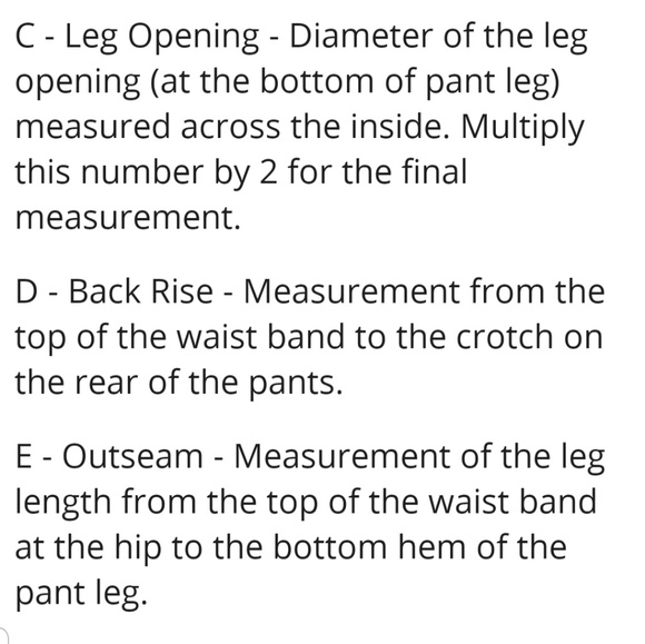 Measure pants - Picture 3 of 4